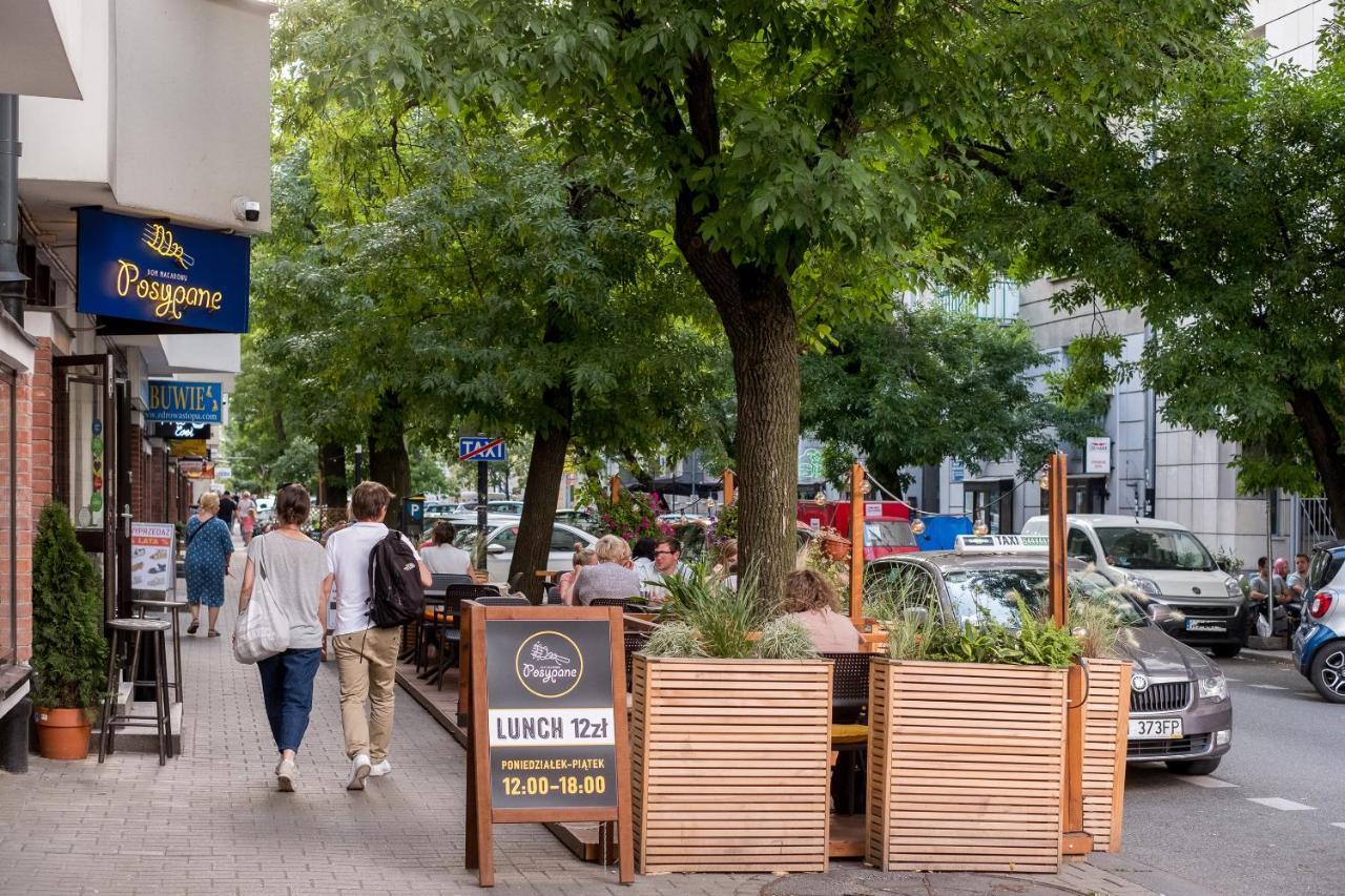City Centre All In One Apartment Warschau Exterior foto