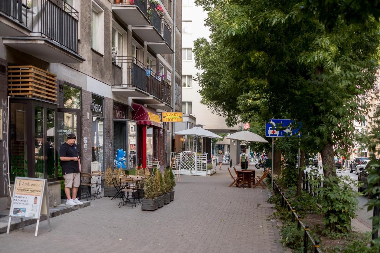 City Centre All In One Apartment Warschau Exterior foto