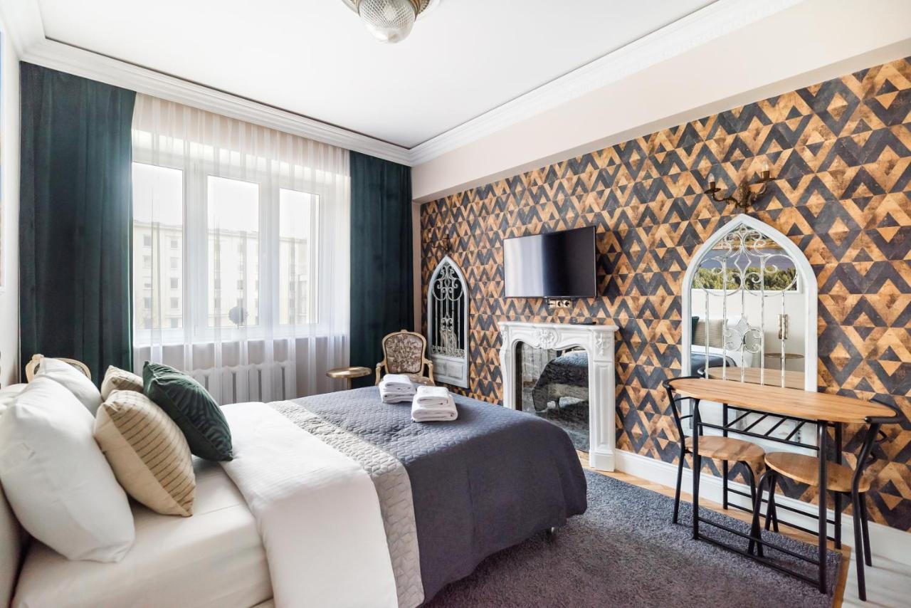 City Centre All In One Apartment Warschau Exterior foto