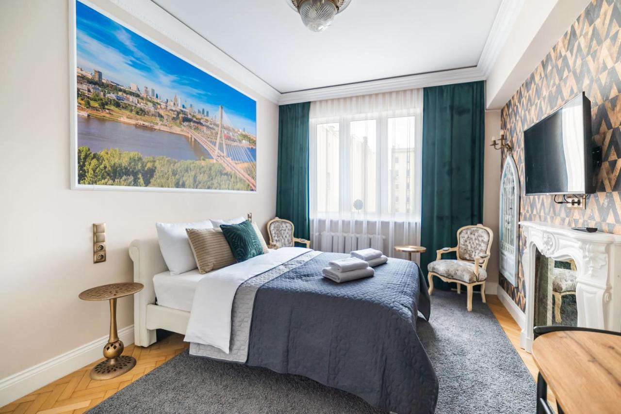City Centre All In One Apartment Warschau Exterior foto