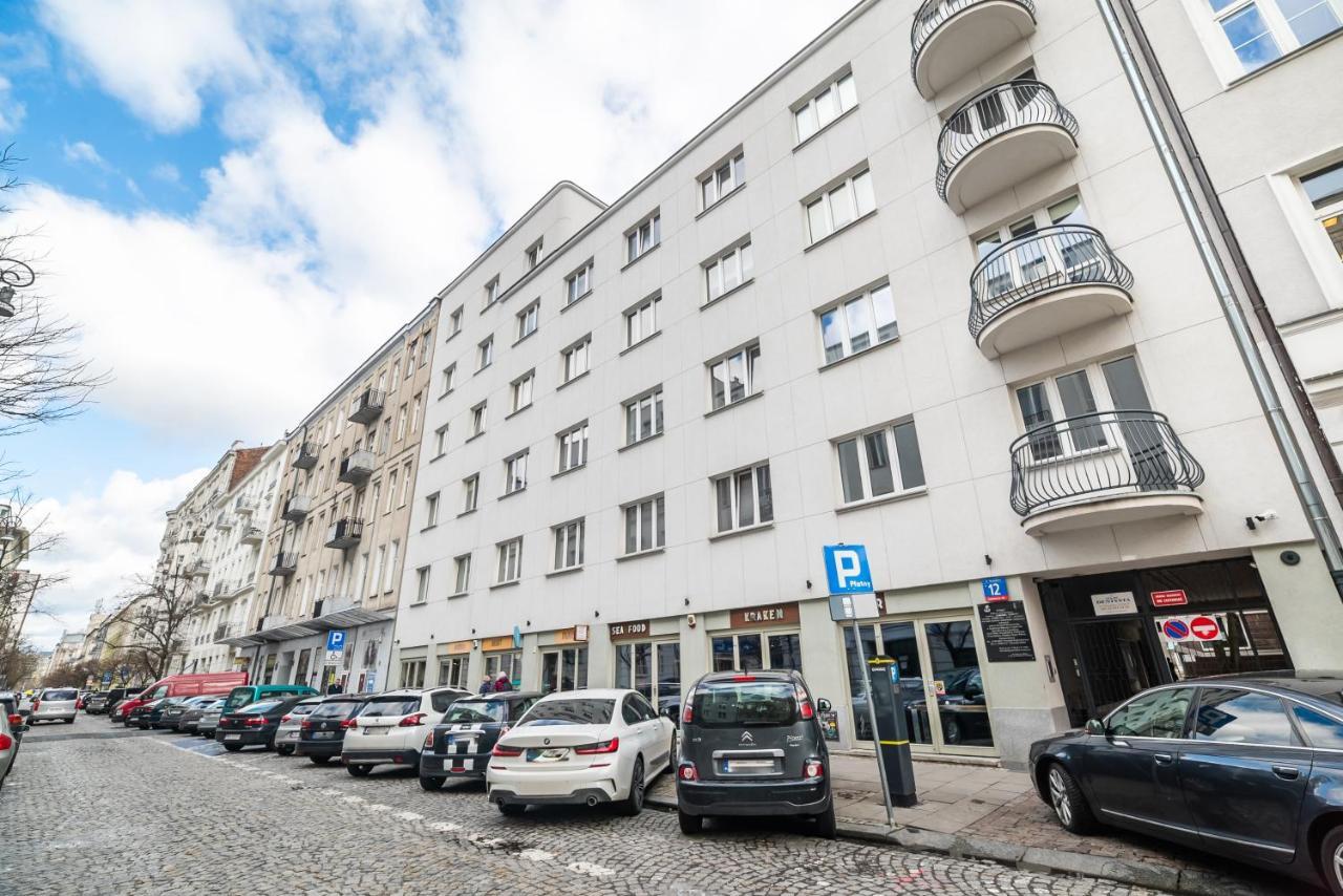 City Centre All In One Apartment Warschau Exterior foto